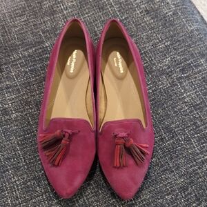 Sam Edelman Purple Tassel Flats